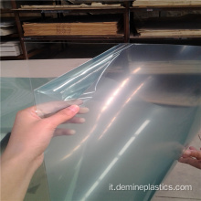 Film plastico flessibile in policarbonato trasparente per stampa di seta